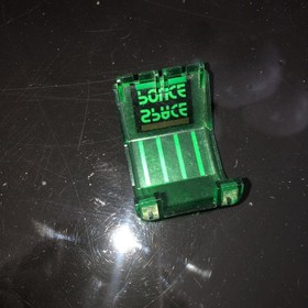 1990s LEGO 2483pb01 Space Police Trans-Green Windscreen 4x4x4 1/3 6984 6957 6897