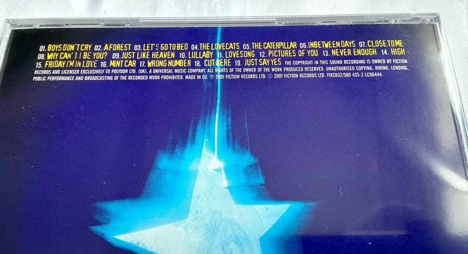 The Cure - Greatest Hits - Very Best Of - NEW CD (sealed)  - Image 4 of 4