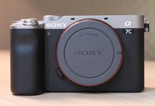 Sony A7C Full Frame Mirrorless Camera - Silver Body + Neewer Dummy Battery