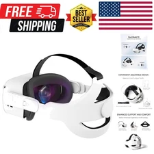 Adjustable Head Strap Compatible with Quest 2 VR Headset, Elite Strap Replace...