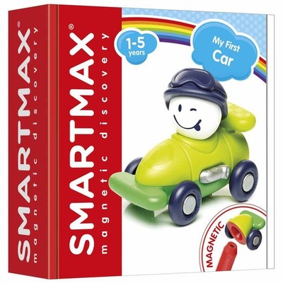 SMARTMAX My First Car | Safe & Fun Magnetic Building Set | MINT Learning