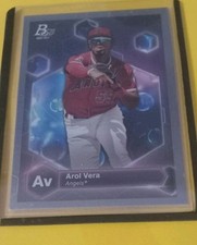 2022 Bowman Platinum Precious Elements Arol Vera #PE-28 Anaheim Angels Baseball 