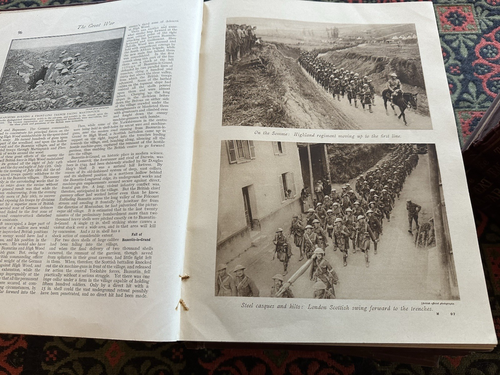 The Great War Large History Hardbacks H W Wilson 12 Volumes Vol 10 Missing 1918 - Imagen 10 de 19