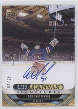 2024 Upper Deck Extended Series UD Canvas Achievement /25 Igor Shesterkin Auto