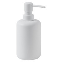 Seifenspender Gedy Brenda, Mattweiß, Badezimmer, Wandmontage, Kunststoff