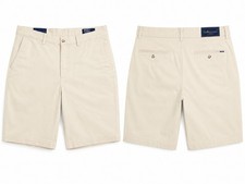 NEW Polo Ralph Lauren Cotton Beige Size 36 Stretch Classic Bermuda Shorts