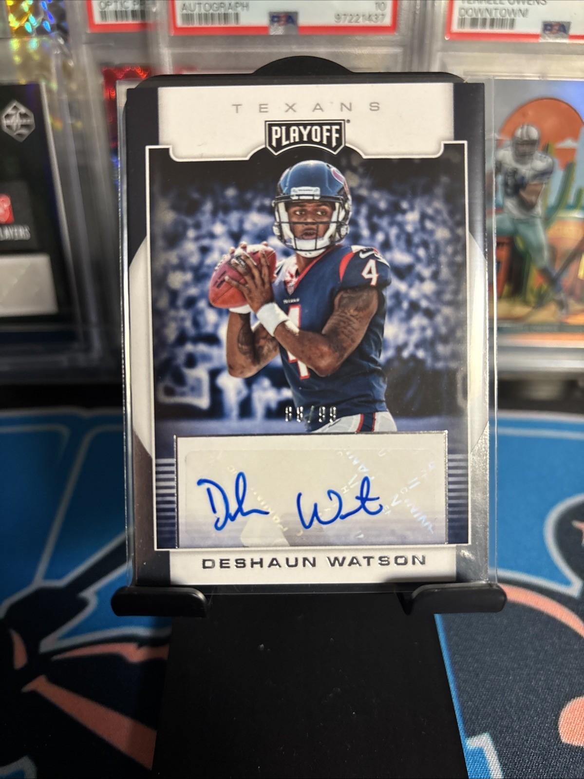 2017 Panini Playoff - #RPS-DW Deshaun Watson (AU, RC)  88/99 Texans Browns