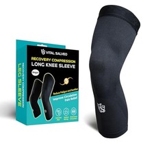 Vital Salveo - Compression Long Knee Sleeve 1PC - XL X-Large Pack of 1