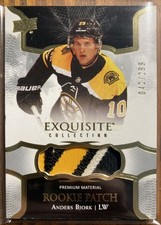 2017-18 Exquisite Collection Rookie Patch #RP-AB Anders Bjork RC 042/299