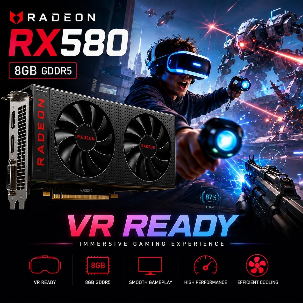 Treasure Liquid Cooled Gaming PC Intel 12-Core CPU RX580 64GB RAM 512GB SSD 1TB HDD Win11