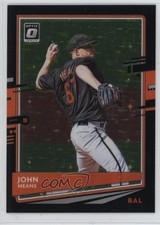 2020 Panini Donruss Optic Black Stars Prizm 38/125 John Means #189 12b0