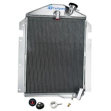 3 Row Aluminum Radiator For 1939-1940 Chevy Truck Pickup Kc 6cyl 3.5l Gas 3 Row Aluminum Radiator For 1939-1940 Chevy Truck Pickup Kc 6cyl 3.5l Gas
