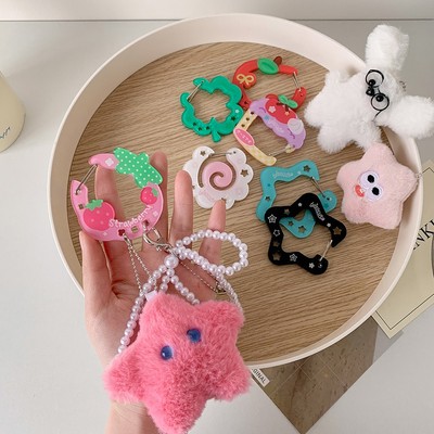 Acrylic Special Shaped Key Ring Multifunctional Cute Backpack Pendant Decoration