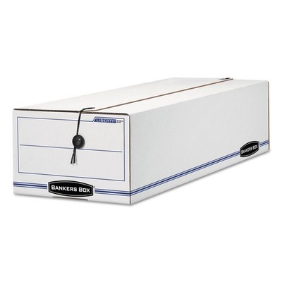 Bankers Box LIBERTY Check and Form Boxes, Standard Set-Up, String and Button, 7