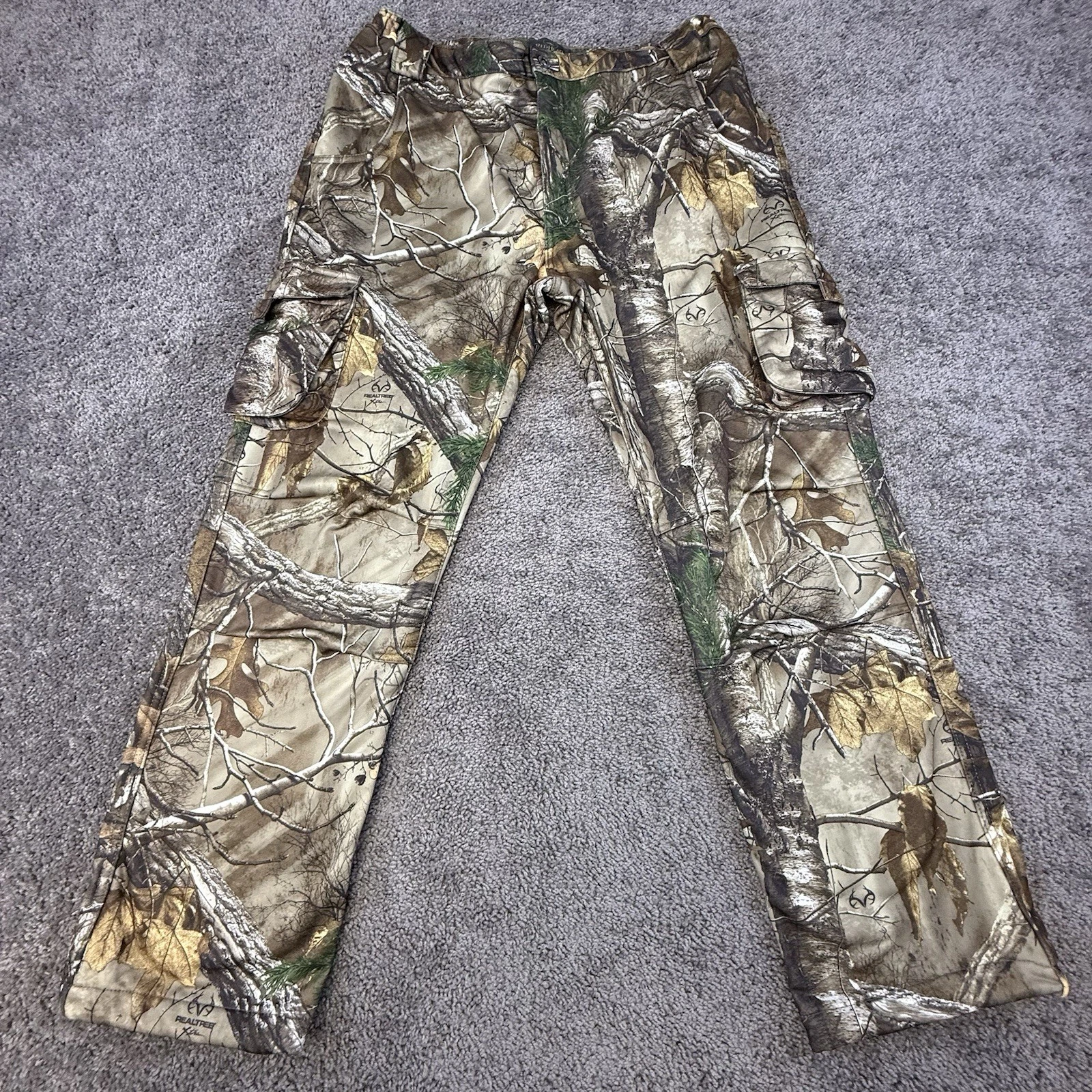 Red Head Camo Pants Men's XL (38X32) Quilted Pockets Outdoors Hunting Camping