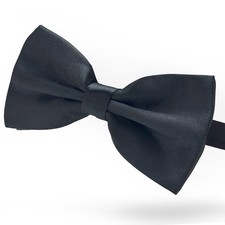 Black Dog Bow Tie, Adjustable Bow Tie Dog Collar for Medium and Large Dogs Ca...
