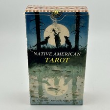 Native American Tarot Lo Scarabeo 78+2 Cards Tisselli/Tuan Italy 2000s VTG