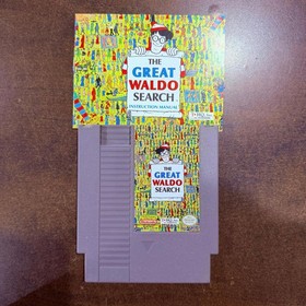 The Great Waldo Search Nintendo NES Complete CIB
