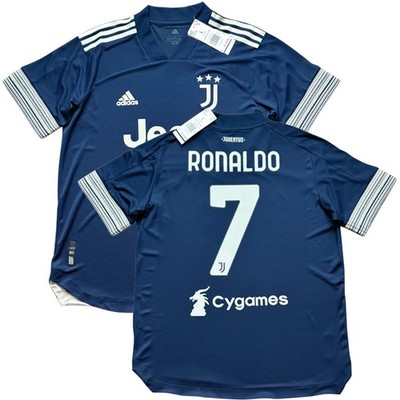 2020/21 Juventus Authentic Away Jersey #7 Ronaldo Large adidas
