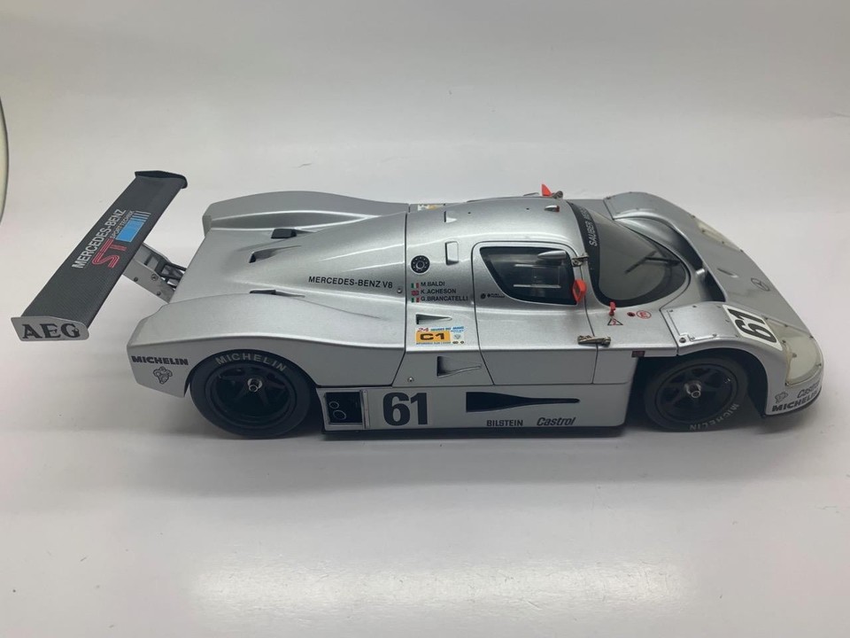 Mercedes C9 Exoto 1/18 N°61 AEG - Miniature De Collection - Occasion