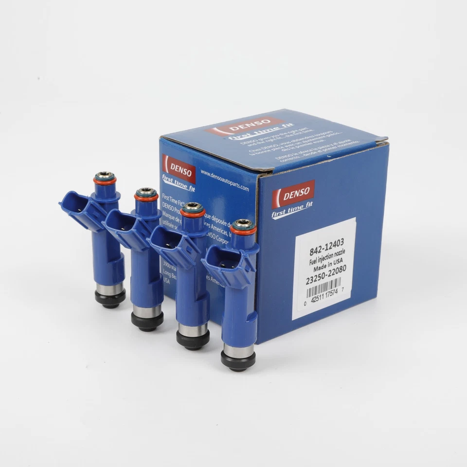 4X DENSO 23250-22080 Fuel Injectorsx For 2003-2008 Toyota Celica Corolla Matrix Foto 3 de 4