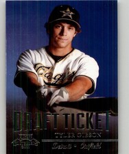 2011 Playoff Contenders Tyler Gibson Draft Ticket #DT57 Detroit Tigers