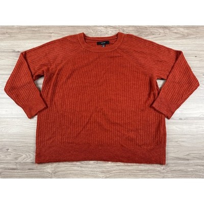 Vero Moda Leroya Pullover Sweater Burnt Orange XXL New With Tags