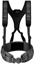 Elite Survival Systems Lightweight Battle Belt Harness, Black, 3035-B