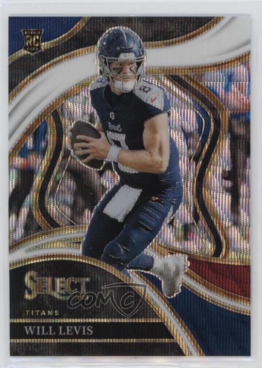 2023 Panini Select Club Level Tri-Color Prizm 103/149 Will Levis #206 v9t