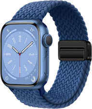 Magnetic Braided Sport Loop Compatible with Apple Watch Bands for Women Men