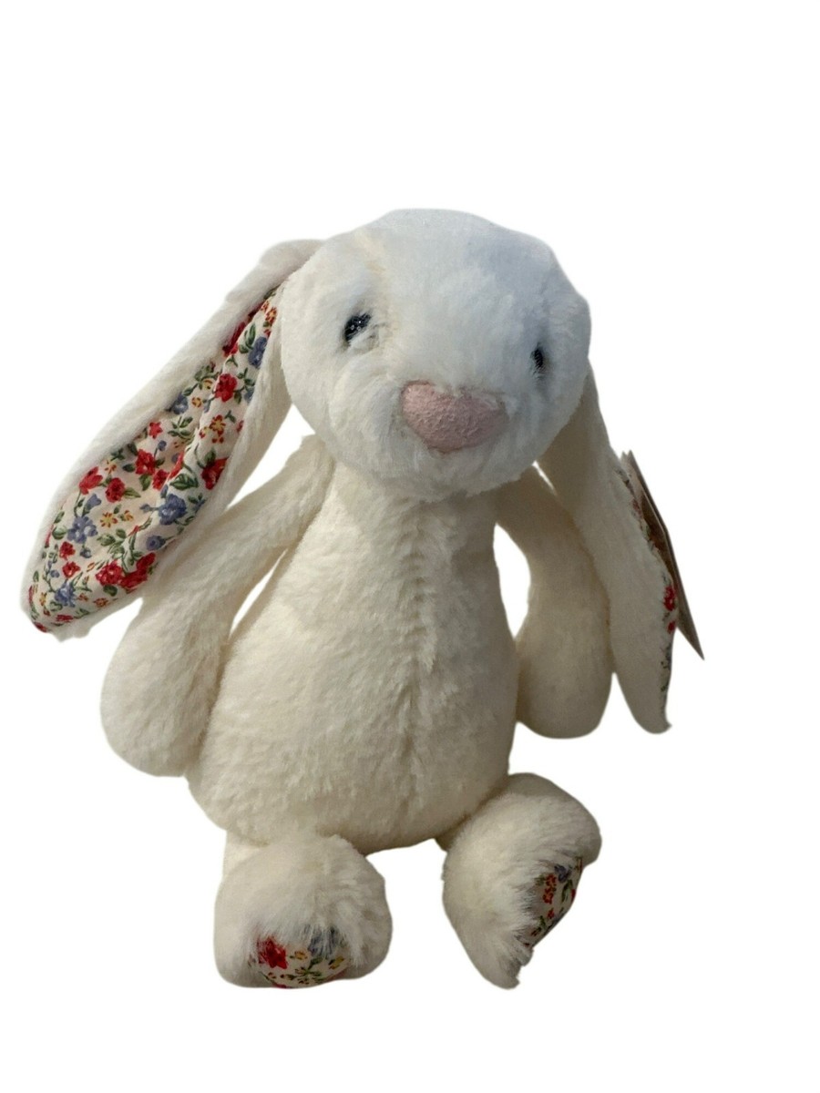 Small Cream Blossom Bunny （S） Jellycat OG Small Cream Blossom Bunny BNWT - Retired & Rare - 100