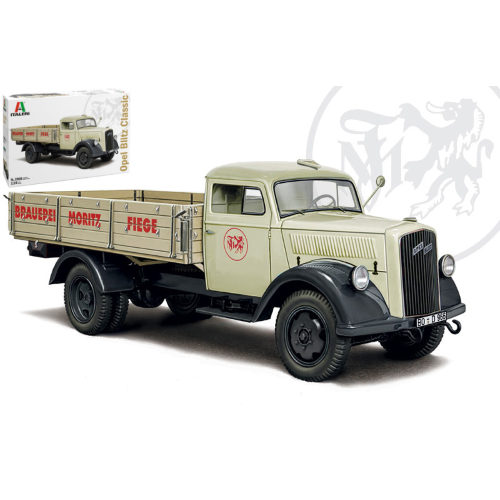 Kit Modèle Réduit Opel Blitz Camion De Pompiers 1:24 - Italeri - Neuf Boîte Scellée