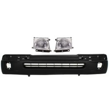 Bumper Cover Kit For 1998-2000 Toyota Tacoma Front For Rwd Prerunner And 4wd