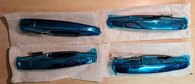 Set of 4 Npauto Exterior Door Handles For Chevy 2007-2013 Chevy Silverado,Tahoe