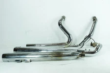 2010 Harley Touring Electra Classic OEM Exhaust Header Pipes Muffler SCRATCHED
