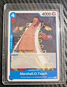 Super Pre Release Luffy Leader | eBay