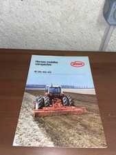 brochure prospekt PROSPECTUS HERSE MOBILE VICON tracteur-mc Cormick-case-ih-same