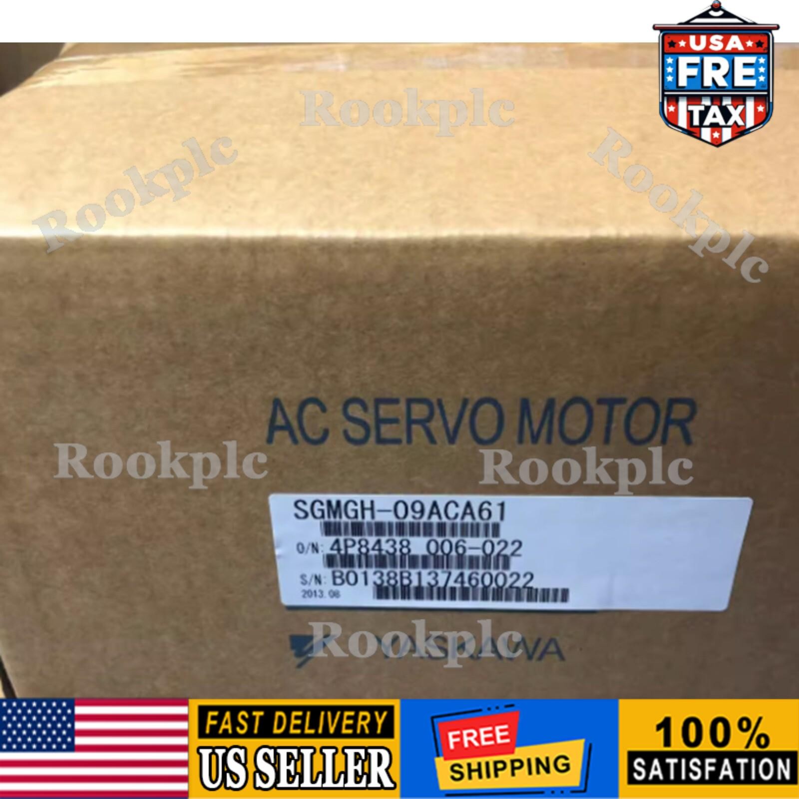 1PC New Yaskawa AC Servo Motor SGMGH-09ACA61
