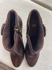 Vince Camuto Brown Leather zip up boot.  Size 9, Excellent Condition — photo 3