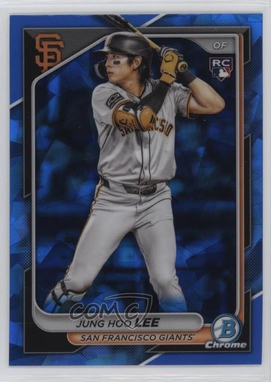 2024 Bowman Chrome Sapphire Edition Jung-Hoo Lee Jung Hoo Lee #67 Rookie RC 1d0h