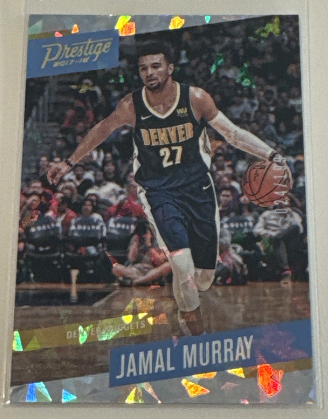 Jamal Murray 2017-18 Panini Prestige - #87 Crystal /199 Denver Nuggets