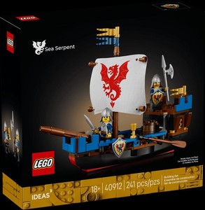 Lego Ideas Sea Serpent gwp new sealed set.