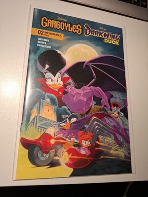US DYNAMITE DISNEY GARGOYLES DARKWING DUCK #2 COVER VARIANT IVAN BIGARELLA