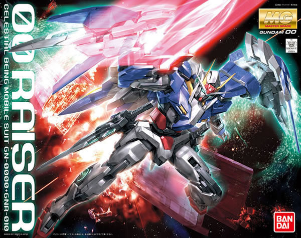 Bandai MG 1 100 MG-144 GN-0000 + GNA-010 00 Raiser Bandai MG 1 100 MG-144 GN-0000 + GNA-010 00 Raiser