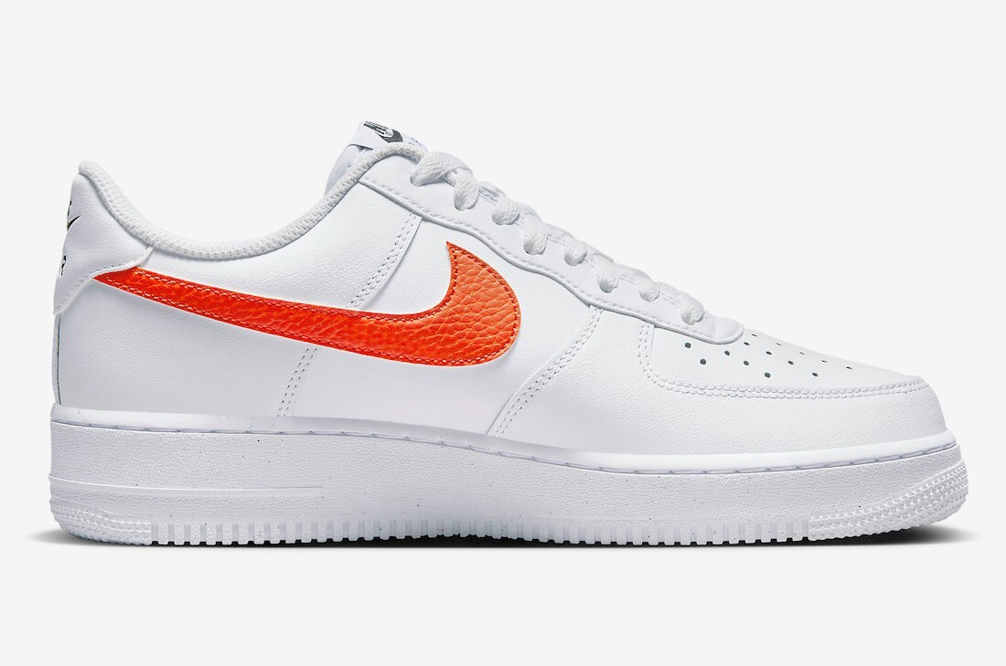 Nike Air Force 1 Low '07 Spray Paint Swoosh White Safety Nike Air Force 1 Low '07 Spray Paint Swoosh White Safety