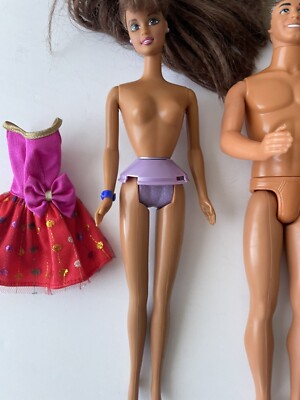 Vintage Barbie Ken Lot 1983 1987 1990 Blonde Brunette Taiwan