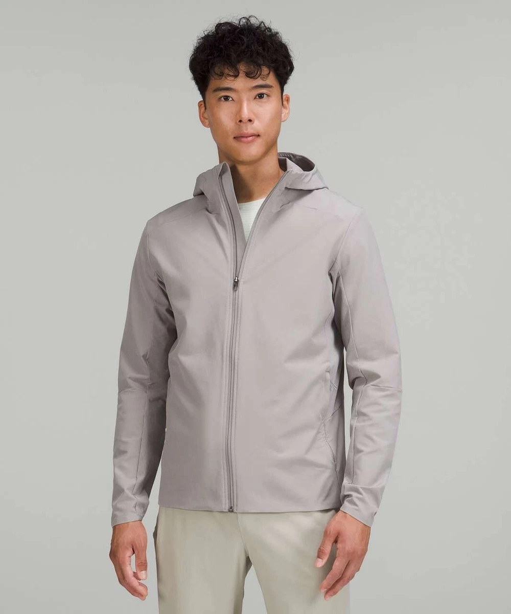 NWT! Lululemon Men's Warp Light Packable Jacket Size M Gull Grey | eBay