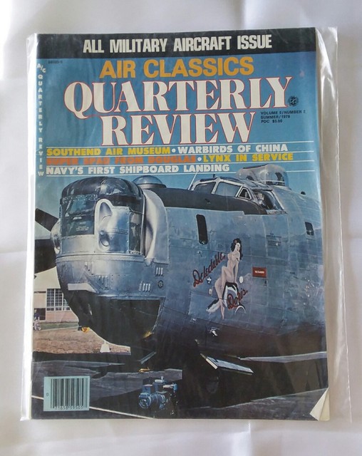Air Classics Quarterly Review Magazine Vol.5 No.2 Summer 1978 eBay