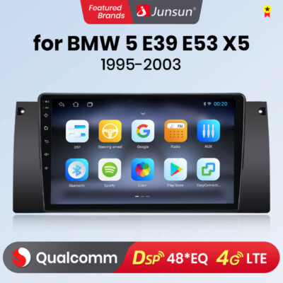 Qualcommchip CarPlay Android Autoradio GPS Navi für BMW E39 E53 X5 5er 1999-2005