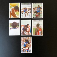 Florence Griffith Joyner Rookie 1987 A Question of Sport 7 Card Lot Johnson Coe